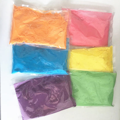 Holi Color Powder in Bag for Event & Party Celebration Body Painting Supplies