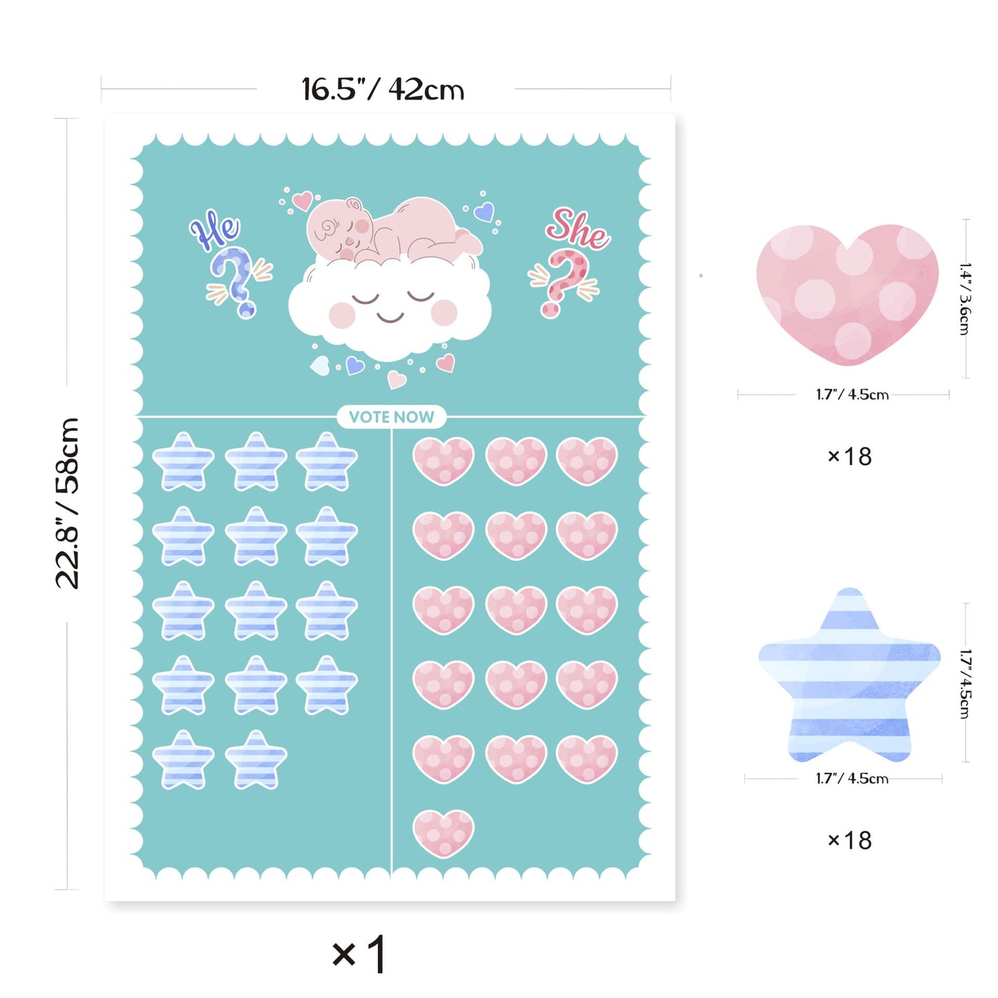 Gender Reveal Baby Shower Game Cards: Fun for Every Party!