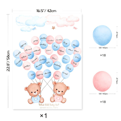 Gender Reveal Baby Shower Game Cards: Fun for Every Party!