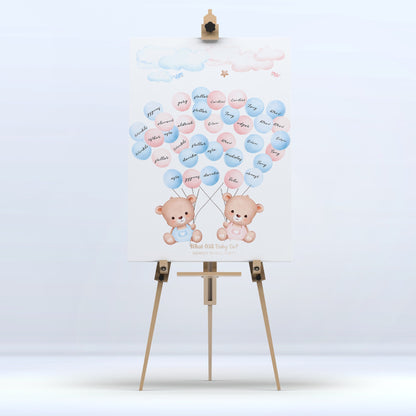 Gender Reveal Baby Shower Game Cards: Fun for Every Party!