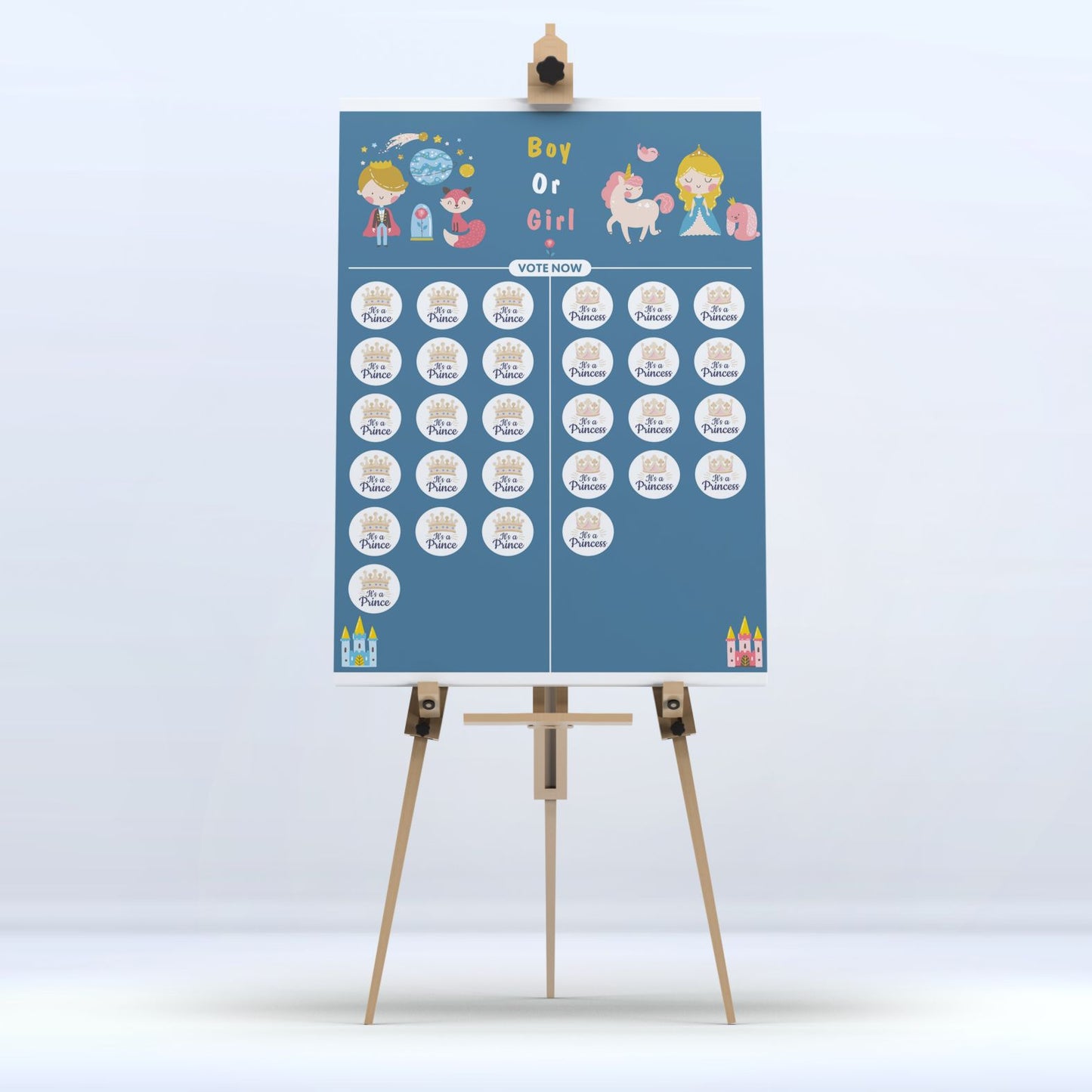 Gender Reveal Baby Shower Game Cards: Fun for Every Party!