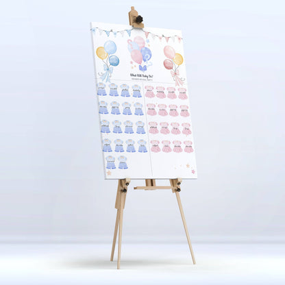 Gender Reveal Baby Shower Game Cards: Fun for Every Party!