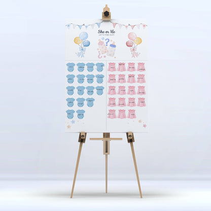 Gender Reveal Baby Shower Game Cards: Fun for Every Party!