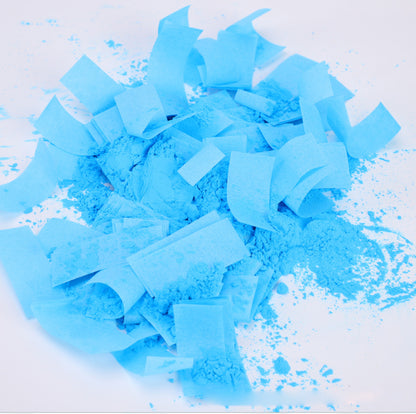 He or She Gender Reveal Party Cannon Filled with Colorful Confetti & Powder (Customizable)