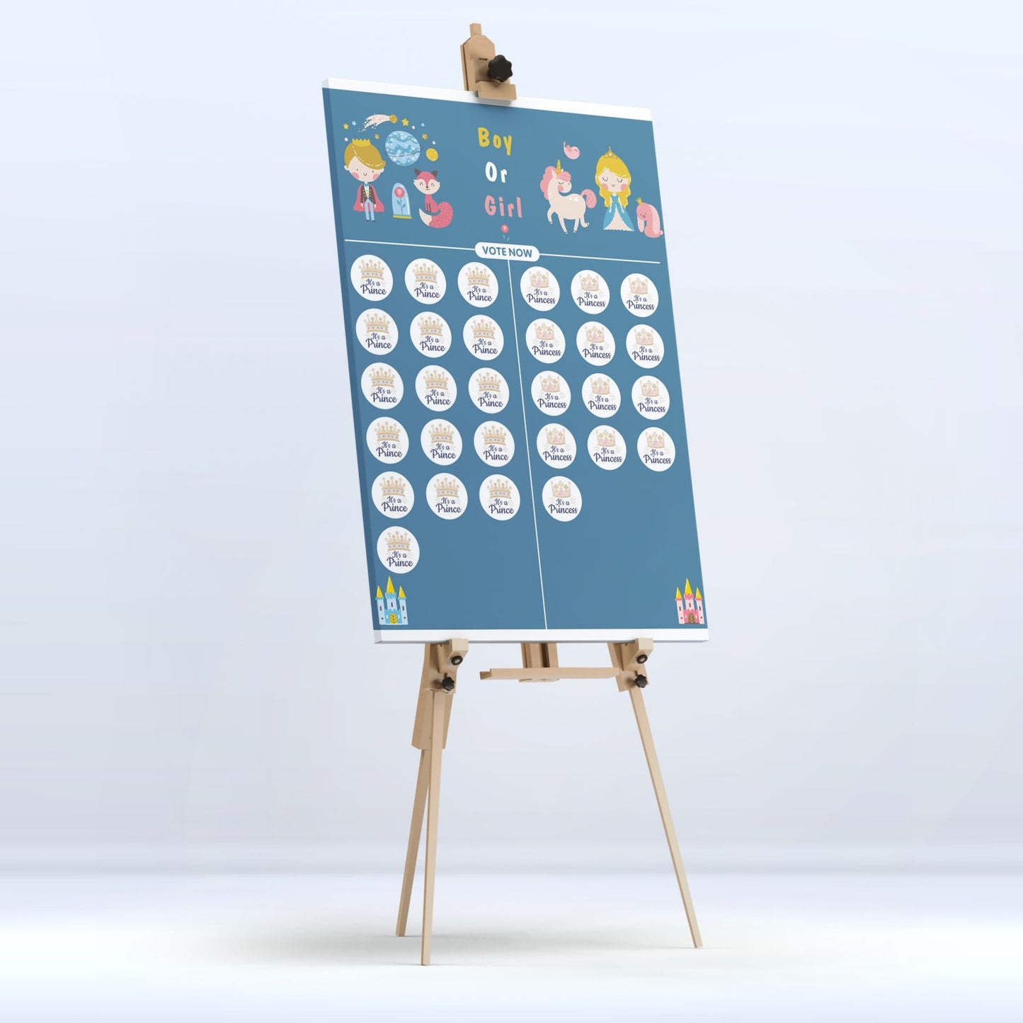 Gender Reveal Baby Shower Game Cards: Fun for Every Party!