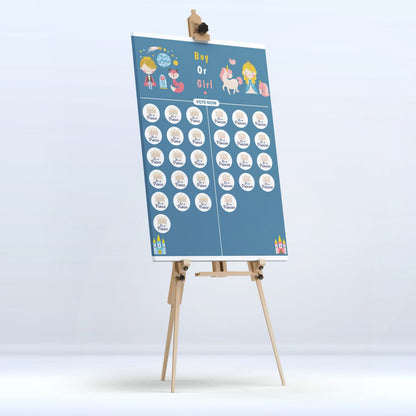 Gender Reveal Baby Shower Game Cards: Fun for Every Party!