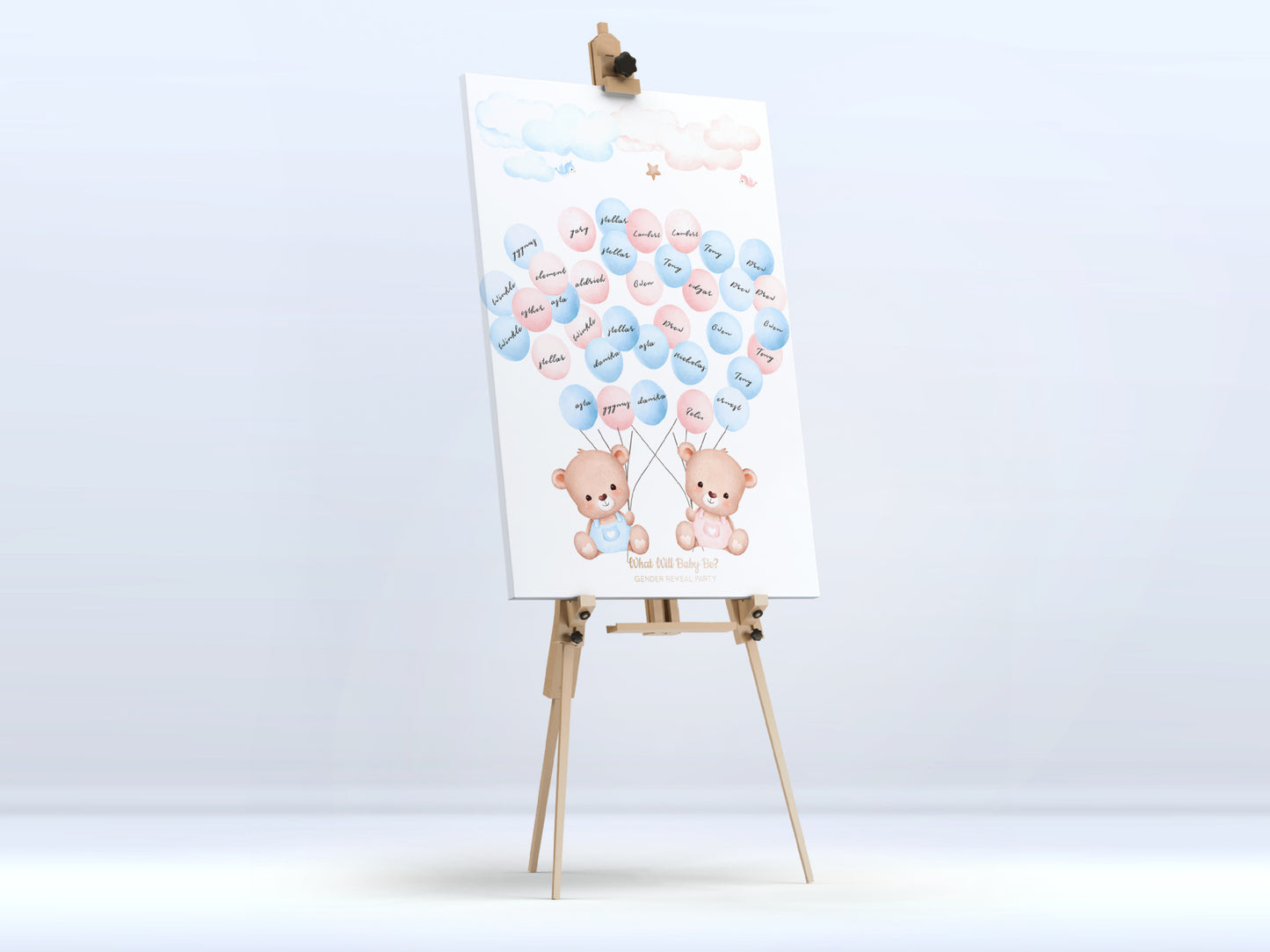 Gender Reveal Baby Shower Game Cards: Fun for Every Party!