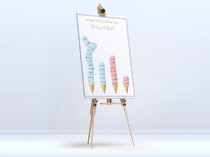 Gender Reveal Baby Shower Game Cards: Fun for Every Party!