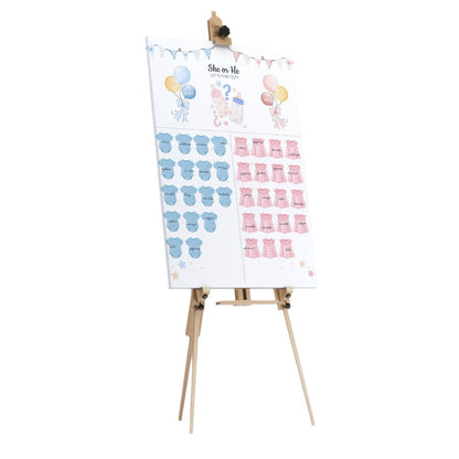 Gender Reveal Baby Shower Game Cards: Fun for Every Party!