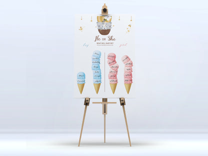 Gender Reveal Baby Shower Game Cards: Fun for Every Party!