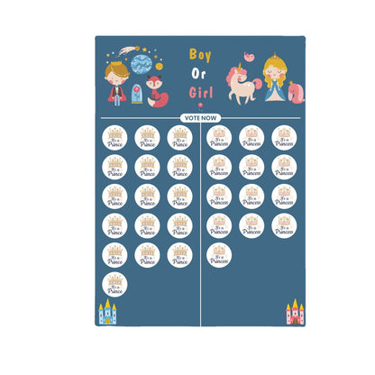 Gender Reveal Baby Shower Game Cards: Fun for Every Party!