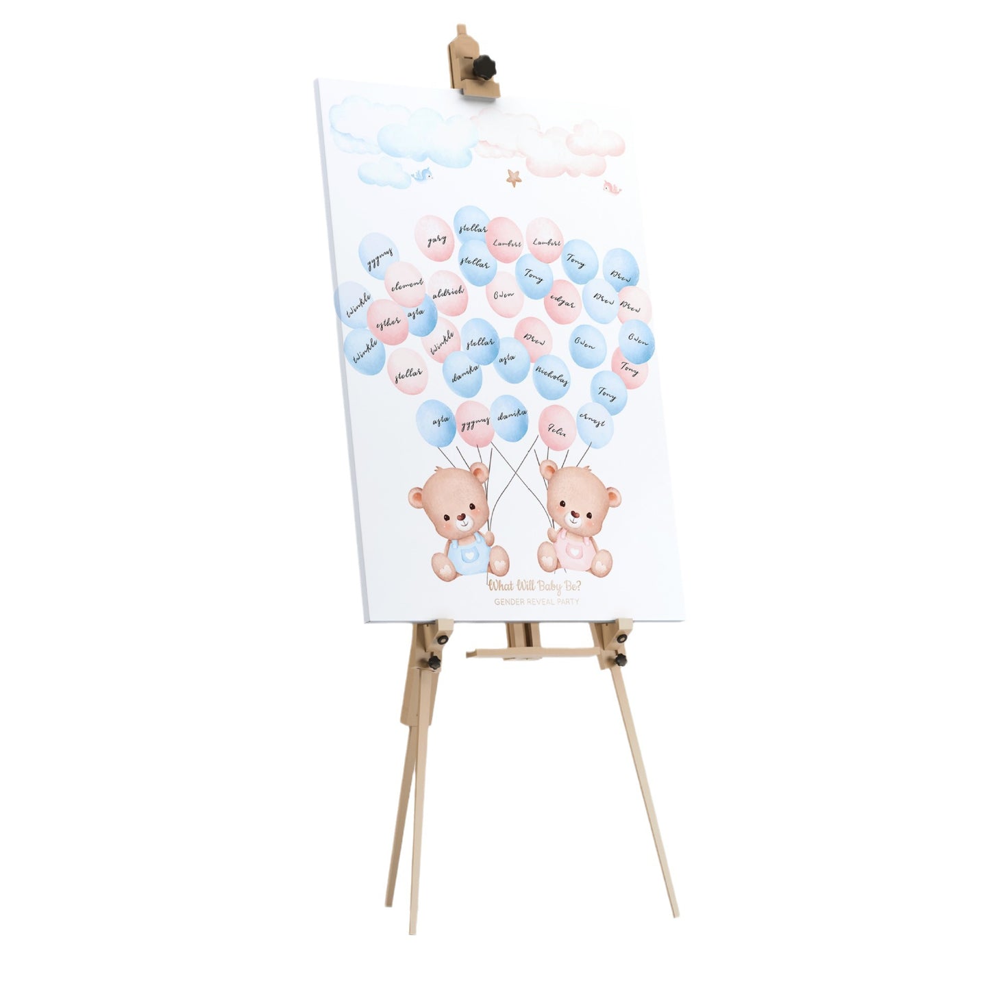 Gender Reveal Baby Shower Game Cards: Fun for Every Party!