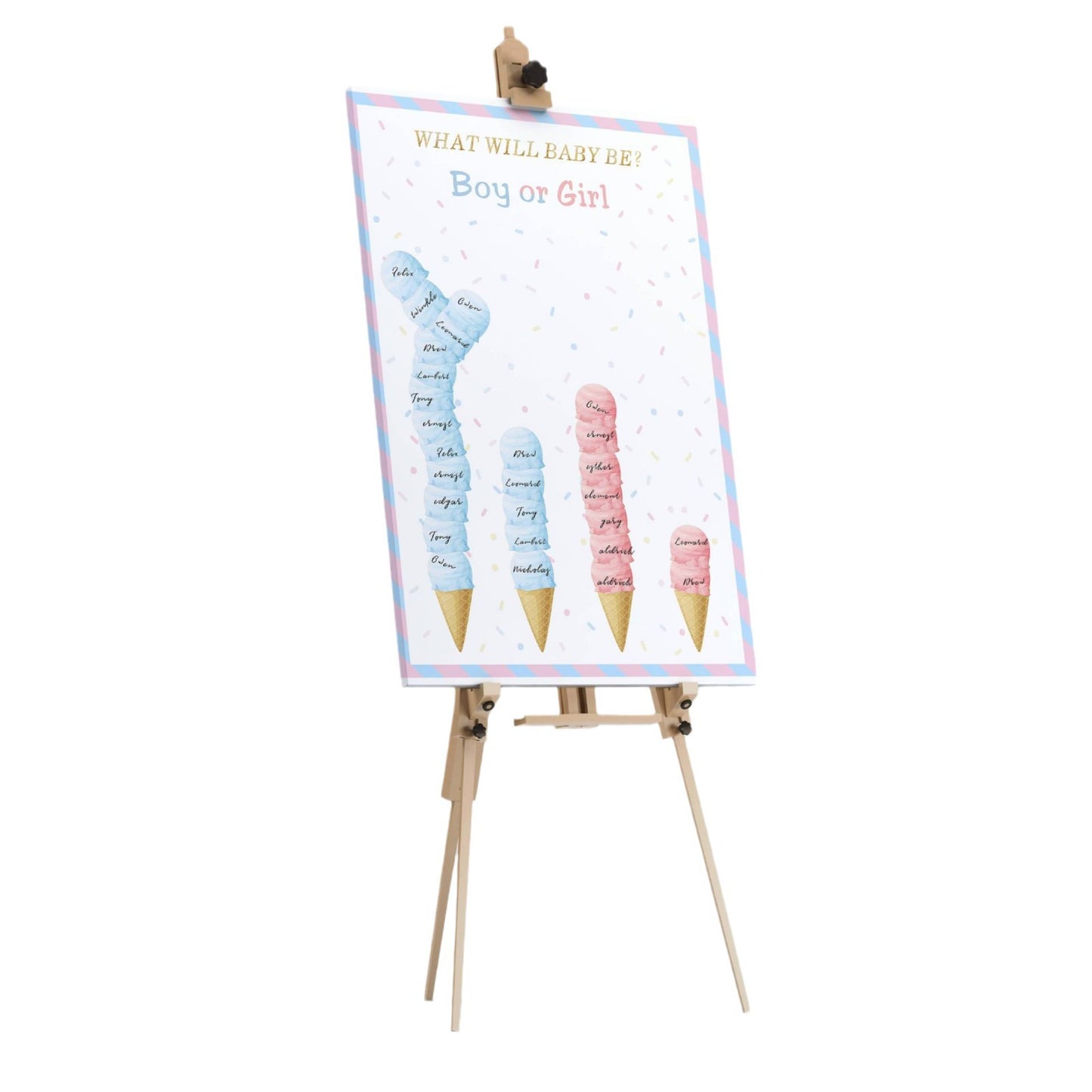 Gender Reveal Baby Shower Game Cards: Fun for Every Party!