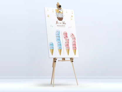 Gender Reveal Baby Shower Game Cards: Fun for Every Party!