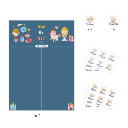 Gender Reveal Baby Shower Game Cards: Fun for Every Party!