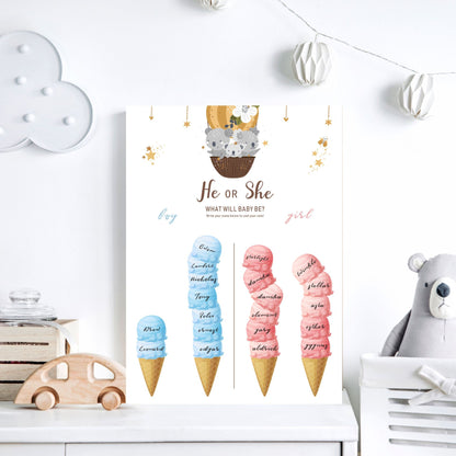 Gender Reveal Baby Shower Game Cards: Fun for Every Party!