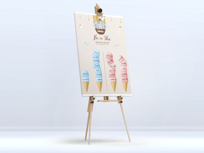 Gender Reveal Baby Shower Game Cards: Fun for Every Party!