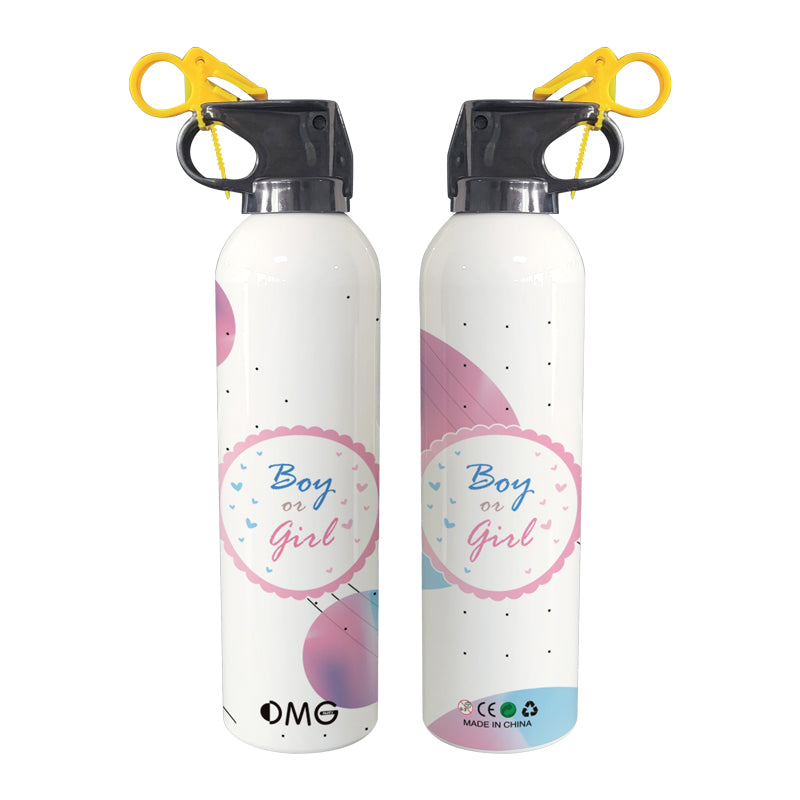 Fire Extinguisher-Shaped Gender Reveal Powder Smoke Cannon (Customizable)