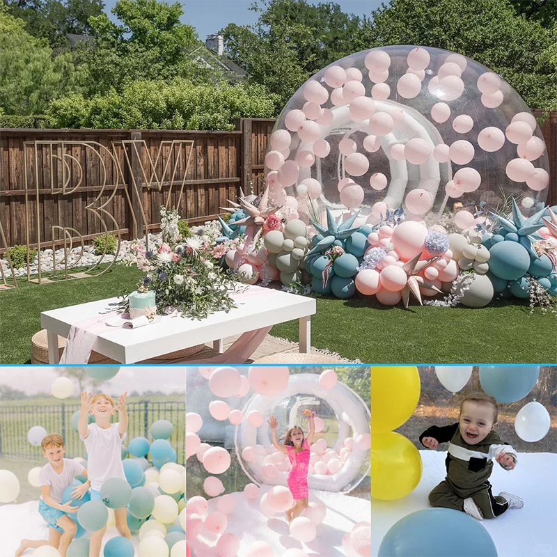Inflatable Clear Bubble Tent – Waterproof PVC Outdoor Camping Bubble House for Party, Glamping & Events