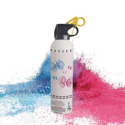 Windproof Gender Fire Extinguisher - Custom Blue/Pink