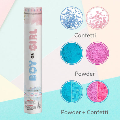 Custom Confetti Cannon with Free Design & Worldwide Delivery