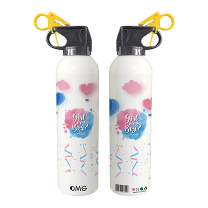Fire Extinguisher-Shaped Gender Reveal Powder Smoke Cannon (Customizable)
