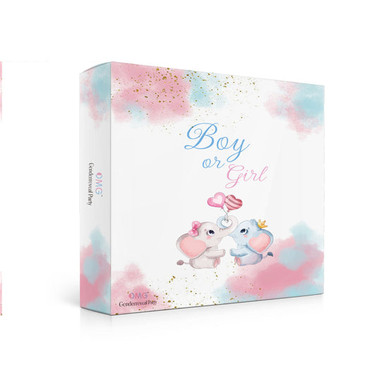 Non-Toxic Gender Reveal Popper - Safe for Indoor/Outdoor GRA0027