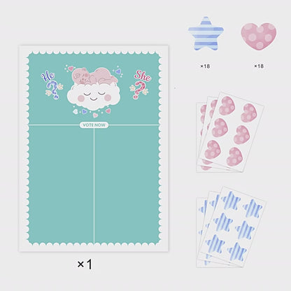 Gender Reveal Baby Shower Game Cards: Fun for Every Party!