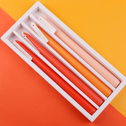 NC0004 Venta al por mayor de fábrica de velas perfumadas creativas, cera de varilla larga, banquete de boda, regalo de vacaciones, vela de cumpleaños al por mayor