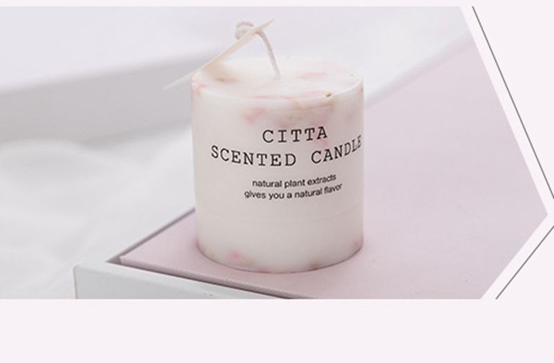 NC0002 Fragancia para interiores decorativa de cera de soja cuadrada cilíndrica al por mayor, tarro de vela de mármol con aroma a aire fresco