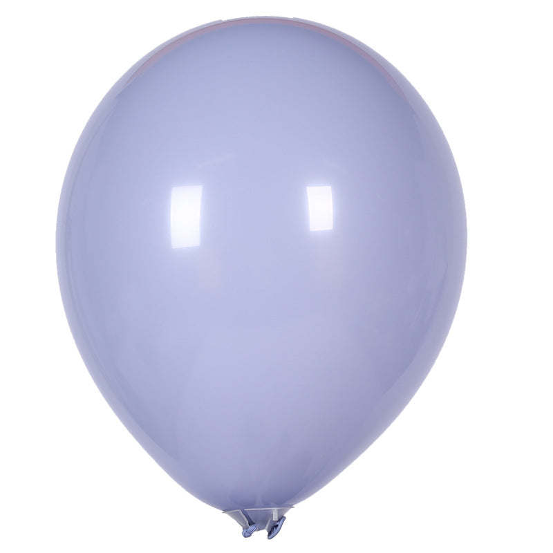 NB0007 10 inch 2.2 g 100pcs round macaron color wedding celebration balloon thick latex happy birthday decoration balloons