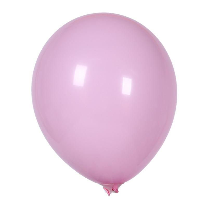 NB0007 10 inch 2.2 g 100pcs round macaron color wedding celebration balloon thick latex happy birthday decoration balloons