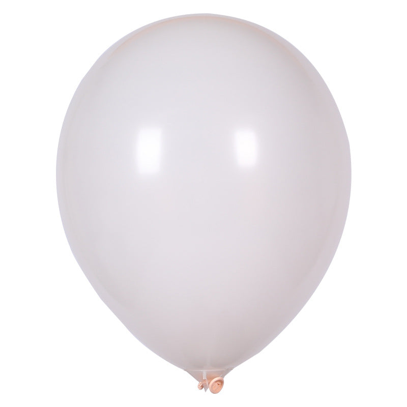 NB0007 10 inch 2.2 g 100pcs round macaron color wedding celebration balloon thick latex happy birthday decoration balloons