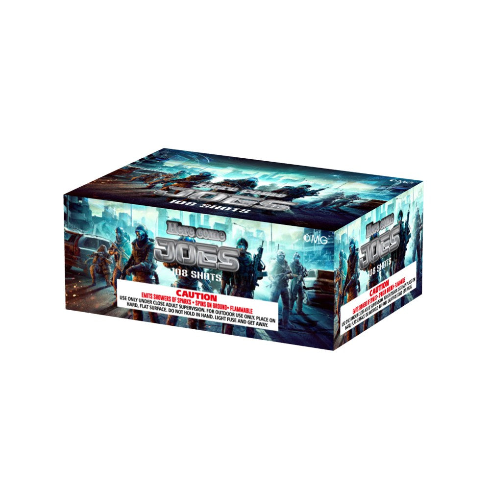 OMG-B001 108 shot Here come JOES 200 Grams Cakes Fireworks