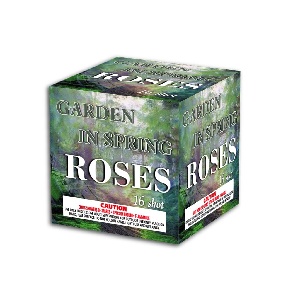 OMG-A034 Jardín en primavera Pasteles de 500 gramos Fuegos artificiales