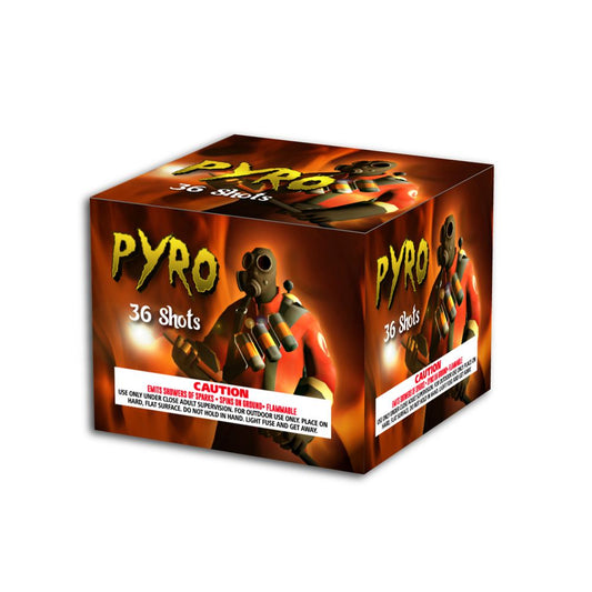 OMG-A009 36 disparos Pyro 500 gramos Pasteles Fuegos artificiales