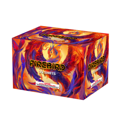 OMG Nuevo diseño EUO215 55 disparos FIREBIRD Pasteles Fuegos artificiales