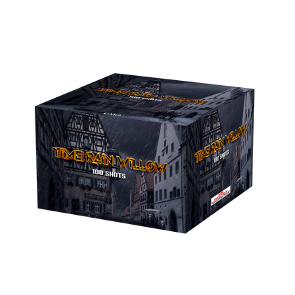 OMG Nuevo diseño EUO221 100 disparos TIEMPO LLUVIA SAUCE Pasteles Fuegos artificiales